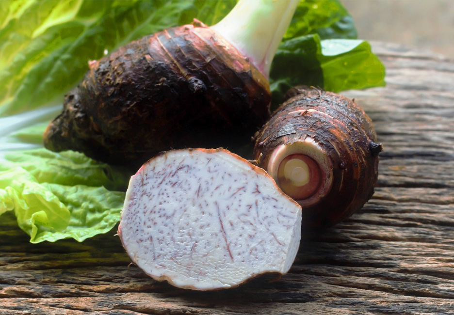 Taro from Hāna farm